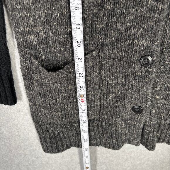 Rubbish Cardigan‎ Sweater Womens XS Button Tunic Grandpa Grunge Fuzzy Pocket - Picture 5 of 9